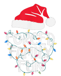 Forced Family Fun Sarcastic Christmas Funny T-Shirt