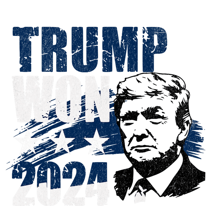 Trump Won 2024 President 47th Of White House Donald Trump T-Shirt