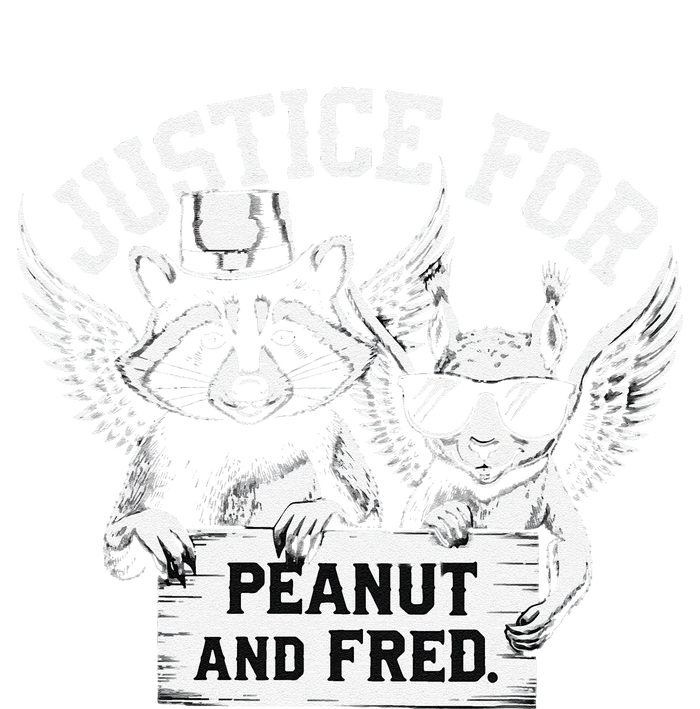 Justice For Peanut Squirrel Fred Raccoon Lover T-Shirt