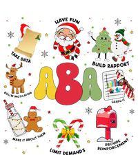 Aba Christmas Applied Behavior Analysis Aba Winter Xmas Tall Long Sleeve T-Shirt