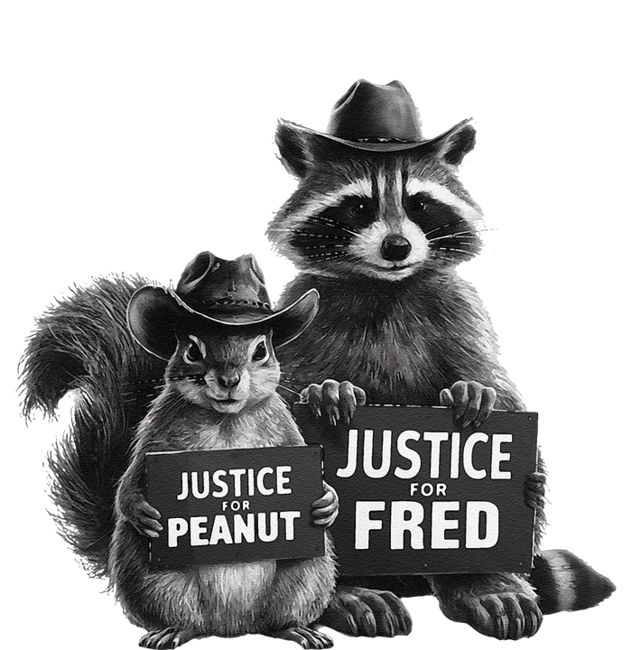 Justice For Peanut The Squirrel And Fred The Raccoon T-Shirt