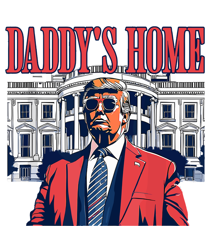 Daddys Home Trump 2024 Canvas