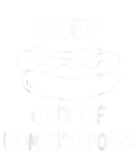 Riley Gaines Wearing Keep Hotdogs Out Of Sports 1 Ladies Long Sleeve Shirt