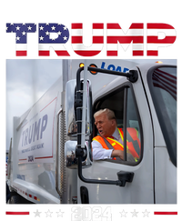 Donald Trump Rides Garbage Truck Garbage Truck Trump 2024 Flexfit Unipanel Trucker Cap