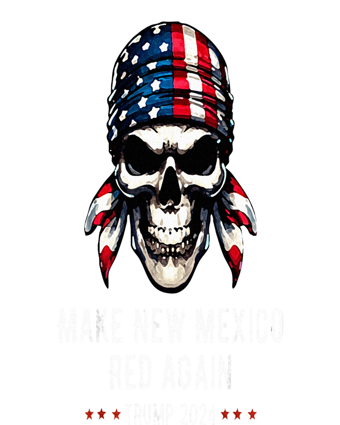 Make New Mexico Red Again Skull Republican Trump 2024 16 in Basic Backpack