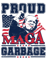 Proud Maga Garbage Vote Trump 2024 Trump Supporter Garbage Platinum Collection Golf Towel