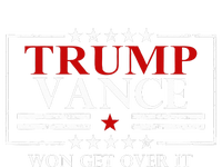 Trump Vance Won Get Over It President Inauguration Day 2025 USA-Made Doggie Bandana