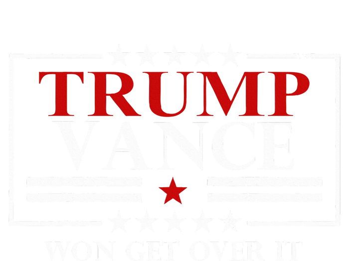 Trump Vance Won Get Over It President Inauguration Day 2025 USA-Made Doggie Bandana