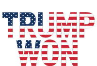 Donald Trump Won 2024 Election Republican Win Trump Won 2024 PosiCharge RacerMesh Polo