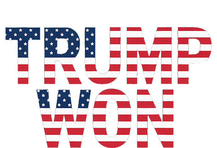 Donald Trump Won 2024 Election Republican Win Trump Won 2024 PosiCharge RacerMesh Polo