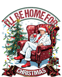 ILl Be Home For Christmas Funny Santa Claus Trump 2024 T-Shirt