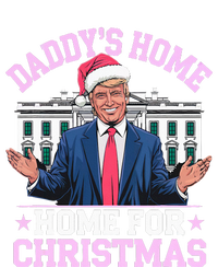 DaddyS Home For Christmas Trump 2024 Dry Zone Grid Polo