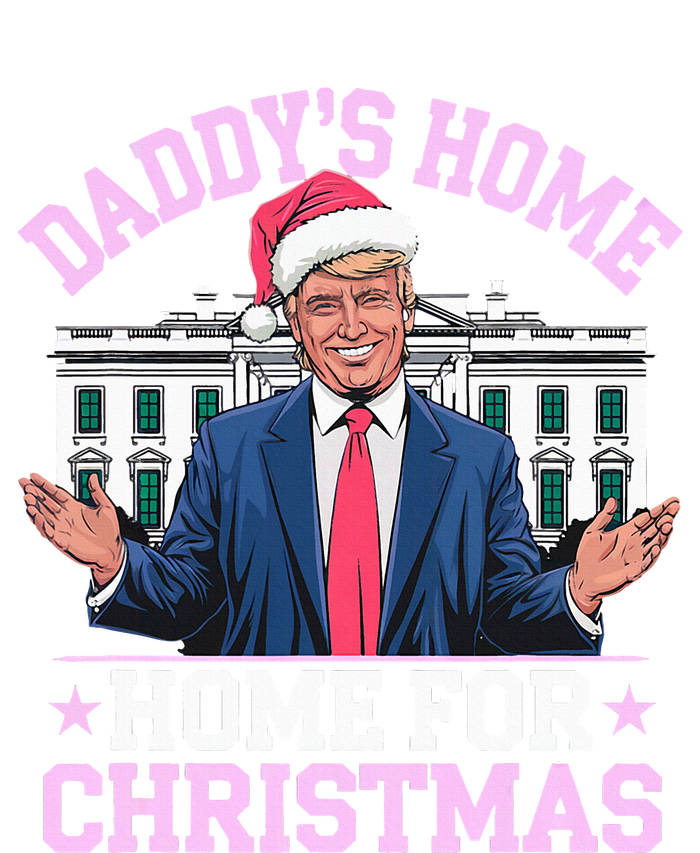 DaddyS Home For Christmas Trump 2024 Dry Zone Grid Polo