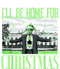 ILl Be Home For Christmas Funny Santa Claus Trump 2024 T-Shirt