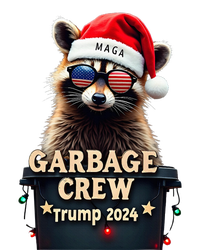 Christmas Maga Raccoon Garbage Crew Trump 2024 T-Shirt