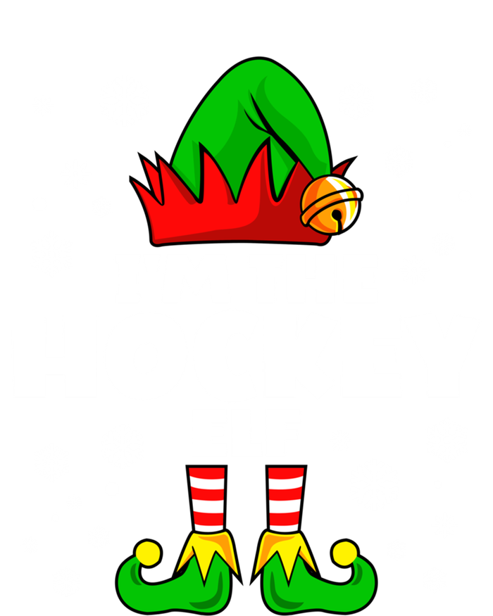 Funny Hockey Elf Family Matching Group Happy Christmas Meaningful Gift Sweatshirt Cinch Pack Bag