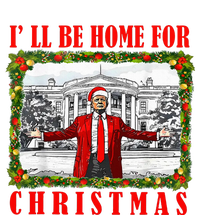 ILl Be Home For Christmas Funny Santa Claus Trump 2024 T-Shirt