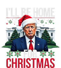 ILl Be Home For Christmas Funny Santa Claus Trump 2024 T-Shirt