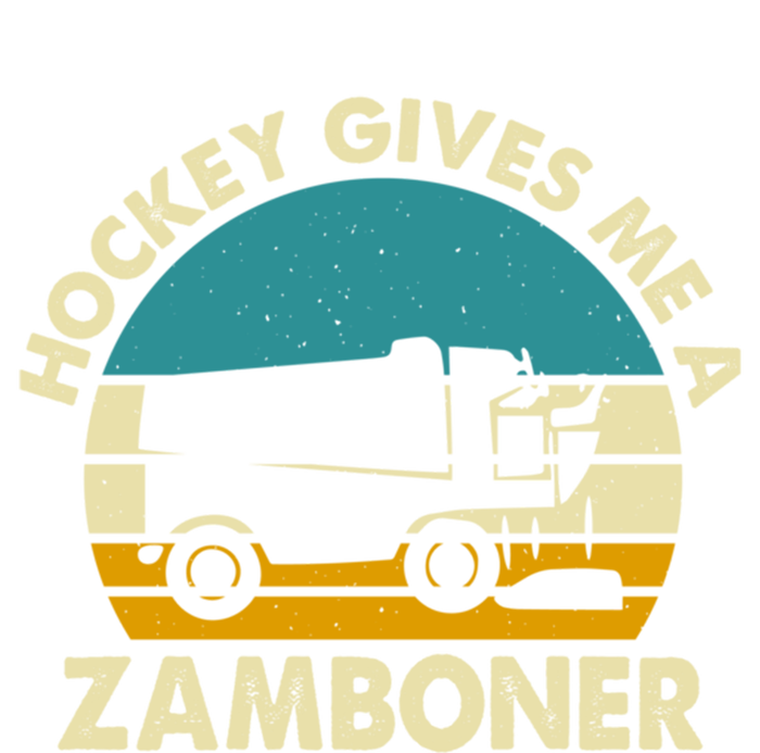 Funny Hockey Gift Hockey Gives Me A Zamboner Gift Tie Dye Hoodie