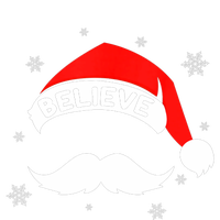 Believe In Santa Claus Christmas Xmas Santa Hat Short Acrylic Beanie