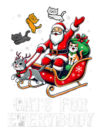 Cats For Everybody Christmas Cat Funny Xmas Santa Tank Top T-Shirt