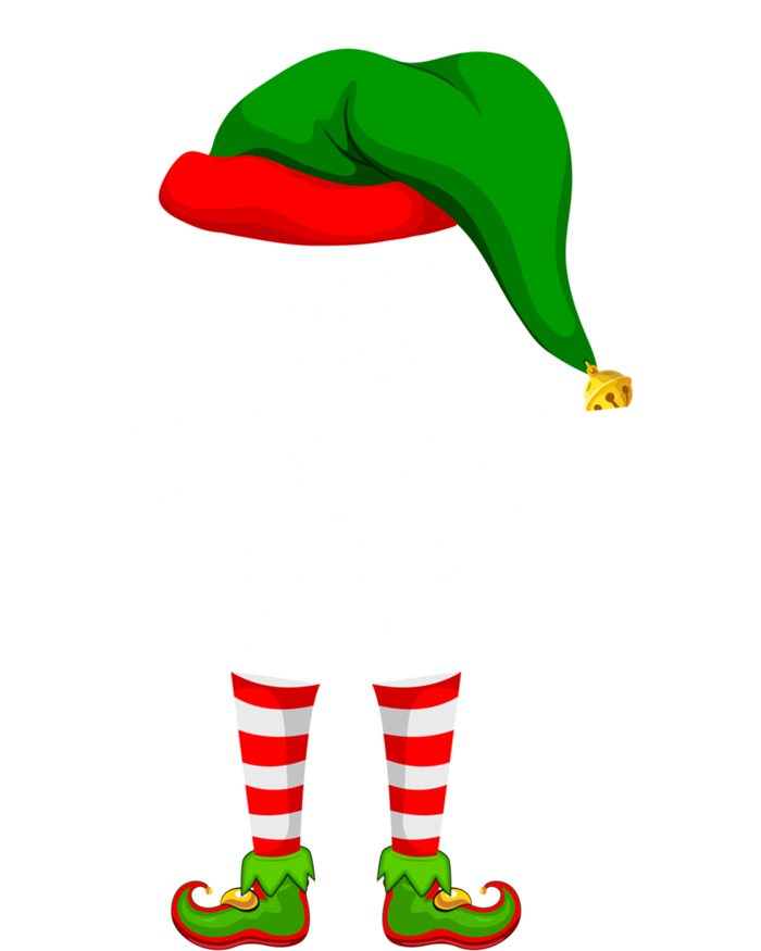 Funny Matching Family Christmas The Hockey Elf Gift Long Sleeve Shirt