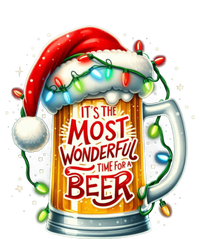 Funny Santa Claus Ing Beer Wonderful Time Christmas Gift Tall Sweatshirt