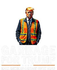 Donald Trump Garbage Orange Reflective Safety Vest V-Neck T-Shirt