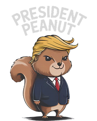 Funny Peanut Squirrel With Trump Hair Justice For Peanut T-Shirt