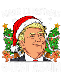 Funny Trump 2024 Make Christmas Great Again Full-Length Apron With Pockets