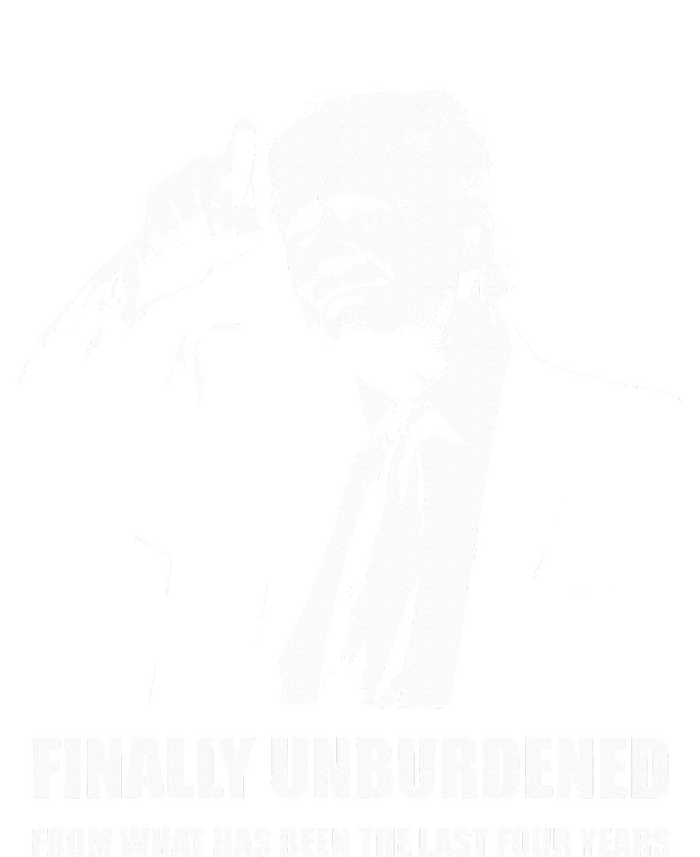 Donald Trump Wins – Finally Unburdened From The Last 4 Years Women's Tri-Blend 3/4-Sleeve Raglan Shirt