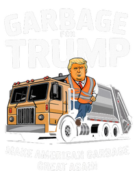 Donald Trump Rides In Garbage Truck 2024 Ceramic Bell Ornament