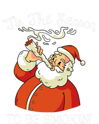 Christmas Weed With Santa Claus Smoking A Joint Funny Xmas T-Shirt