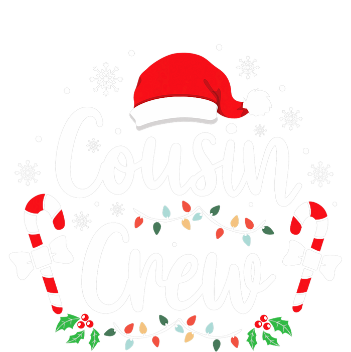 Cousin Crew Family Outfit Holiday Gift Funny Christmas Pom Pom 12in Knit Beanie