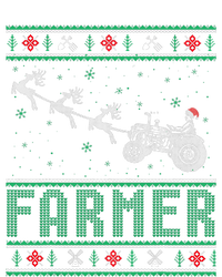 Farmer Tractors Ugly Christmas Xmas Sweater Tie Dye Hoodie