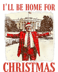 ILl Be Home For Christmas Santa Funny Trump Xmas Pajamas Hoodie