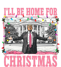 ILl Be Home For Christmas Santa Funny Trump Xmas Pajamas Sweatshirt