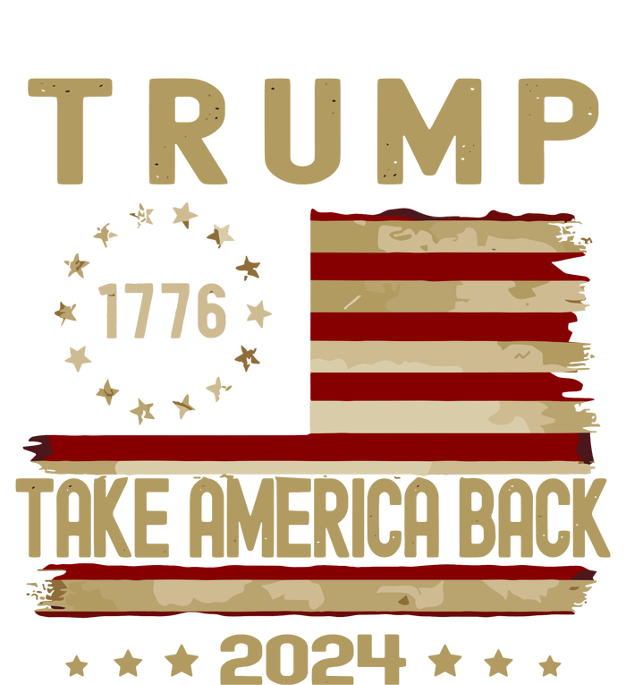 Take America Back Trump 2024 Ladies PosiCharge Competitor Racerback Tank