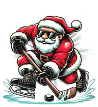 Funny Santa Playing Ice Hockey Lovers Christmas Meaningful Gift T-Shirt