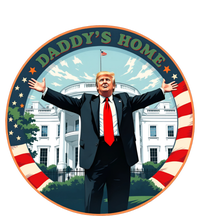 Funny Donald Trump White House 2024 President 47 Daddys Home Bumper Sticker