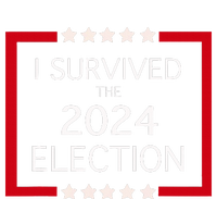 I Survived The 2024 Election Ladies Long Sleeve Shirt