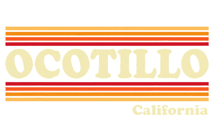 1980s Graphic Style Ocotillo California T-Shirt