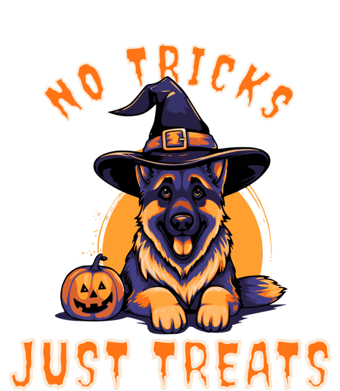 Ger Shepherd Halloween No Tricks Just Treats Great Gift Bumper Sticker