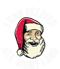 Funny Christmas Naughty Santa I Can Deliver All Night Long T-Shirt