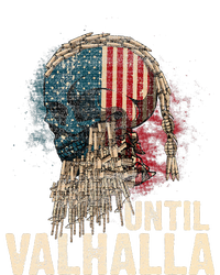 Until Valhalla Viking Us Flag Vintage Til Valhalla T-Shirt