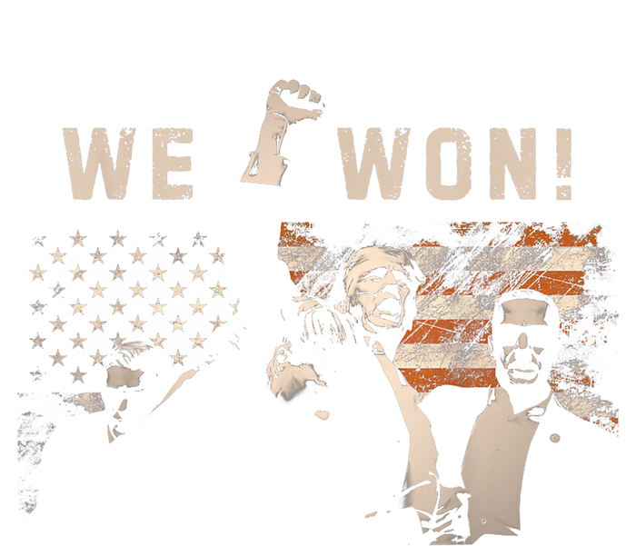 Trump We Won Wins Inauguration 47 Us President 2025 Election T-Shirt