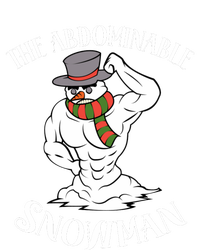 Funny Christmas Workout Xmas Abominal Snowman Abdominal Gift Long Sleeve Dry Zone Grid Polo