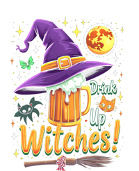 Halloween Beer Up Witches Party Drunk Funny Gift Pom Pom 12in Knit Beanie