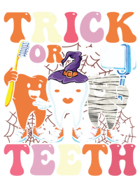 Halloween Treat Dentist Trick Or Th Funny Dental Gift Tie-Dye T-Shirt