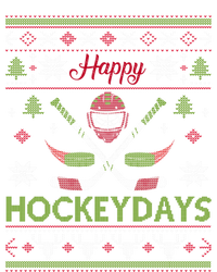 Happy Hockeydays Cool Hockey Christmas Wearing Outfit Xmas Great Gift 16 in Basic Backpack